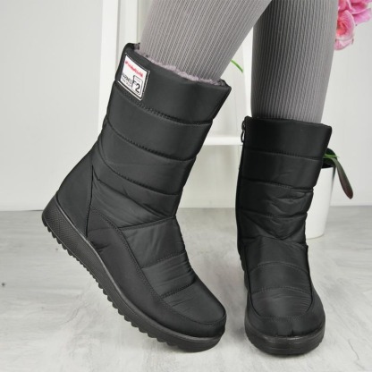 Warm Lined Water Resistant Snow Boots