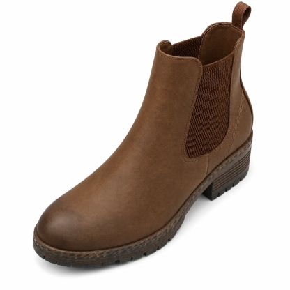Women's Vintage Elastic Ankle Boots