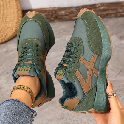 Women's Leisure Lace Up Sneakers