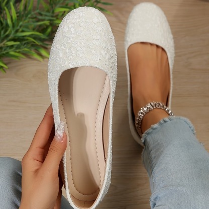 Women's Stylish Printed Slip-on Loafers