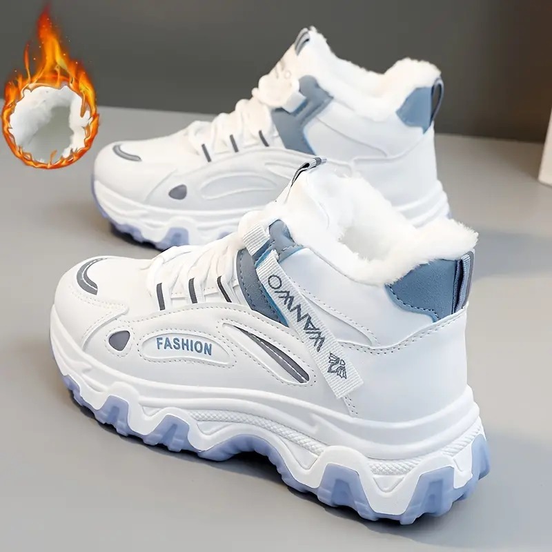 Color-block Thick Sole Chunky Sneakers