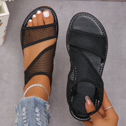 Women's Cross-border Mesh Flats