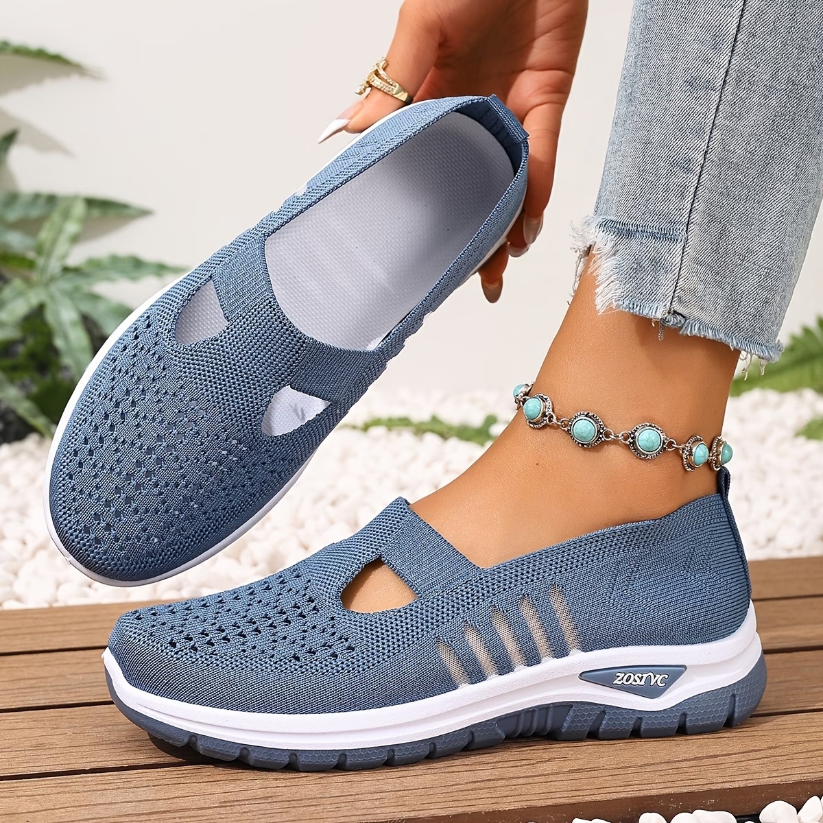 Women's Hollow Out Casual Athletic Flats