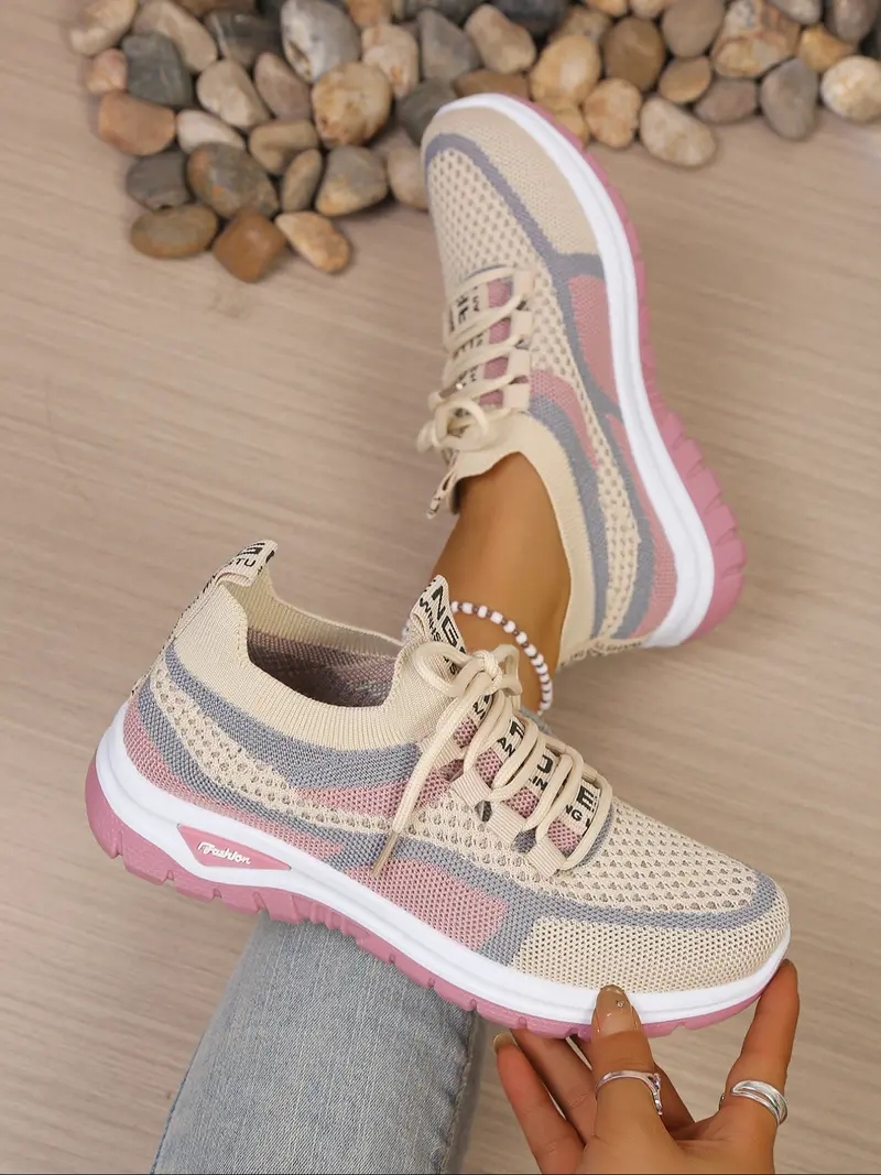 Women's Sporty Colorblock Casual Sneakers
