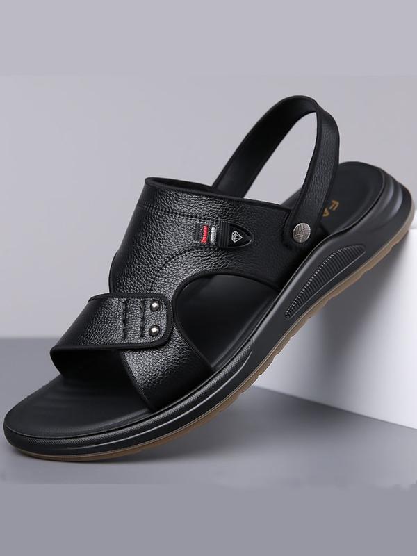 Men's Leather Upper Beach Sandals