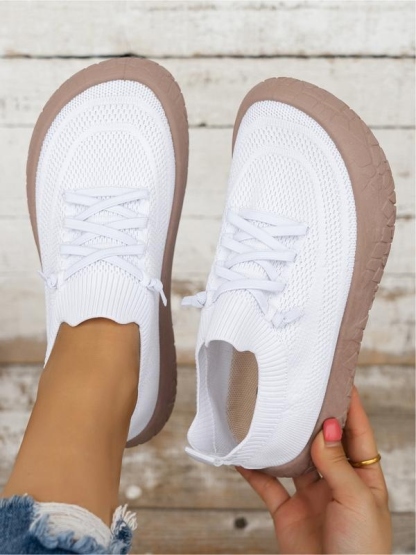 Women's Flyknit Breathable Slip-On Shoes