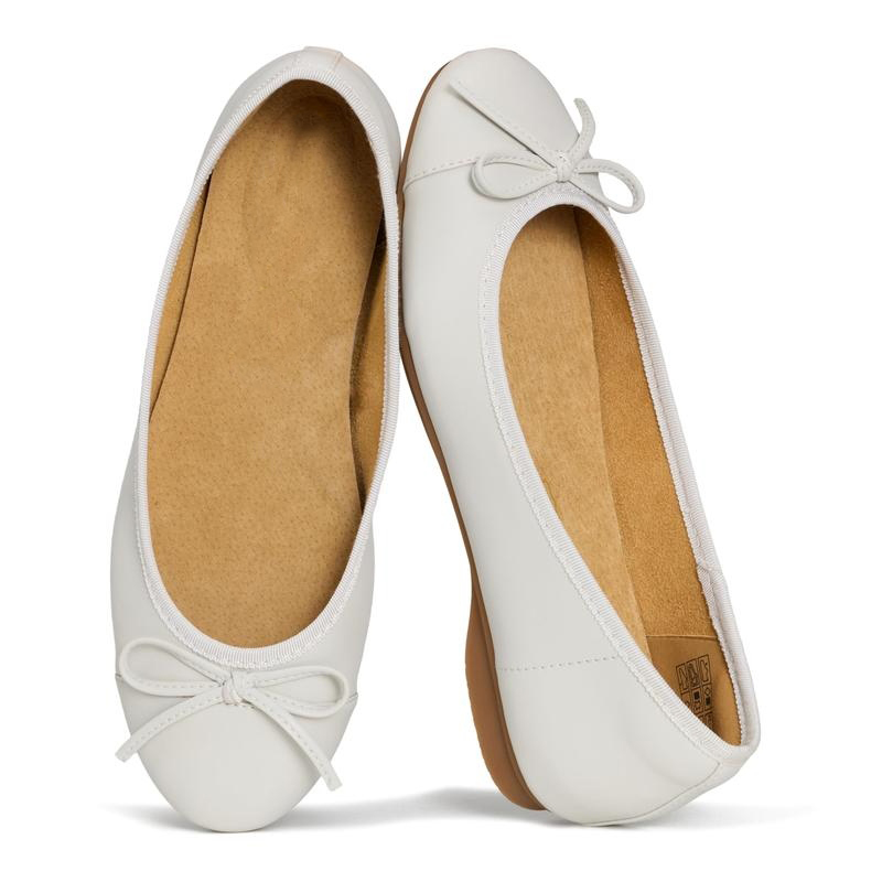 Women's Leather Insole Ballet Flats