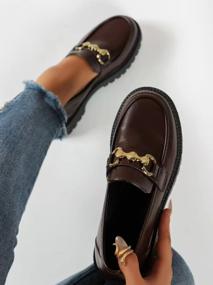 Women's Elegant Thick-Sole Loafer