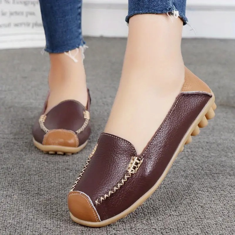 Leather Low Top Casual Shoes