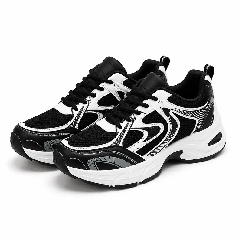 Women's Lace-Up Walking Sneakers