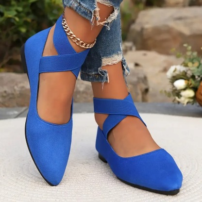 Women's Solid Color Trendy Flats