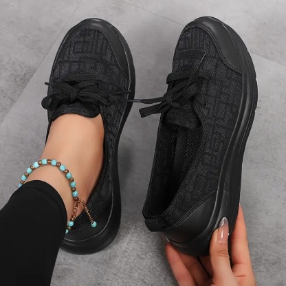 Women's Bottom Slip-on Mesh Loafers