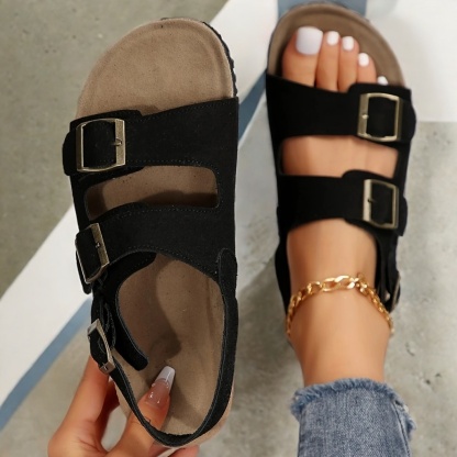 Women's Retro Slip-On Sandals