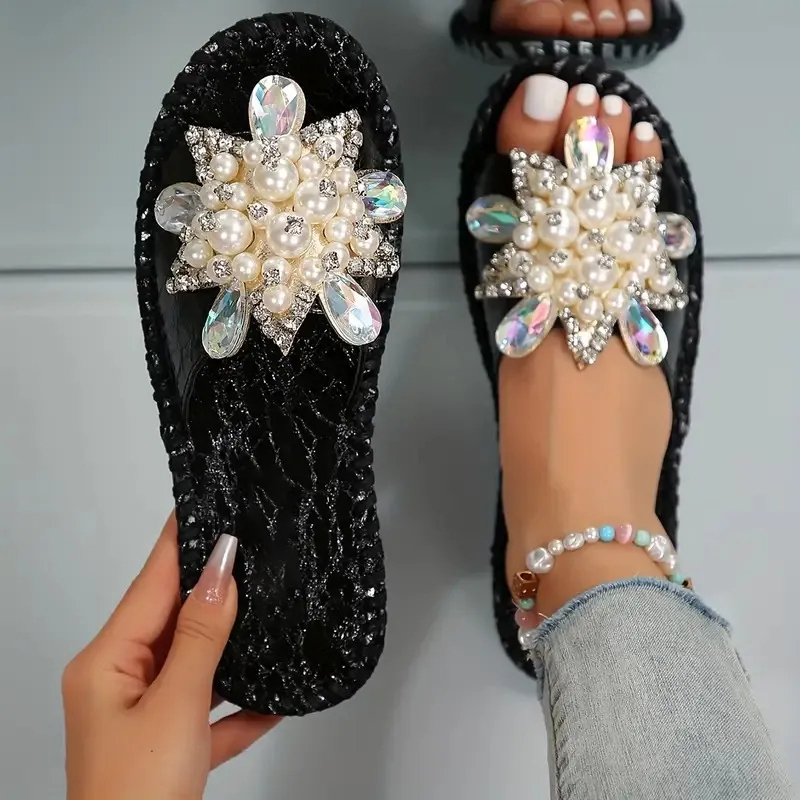 Women's Elegant Open-Toe Slide Sandals