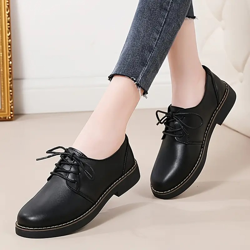 Women'S Synthetic Cover Oxford Shoes