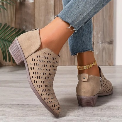 Women's Round-Toe Chelsea Boots