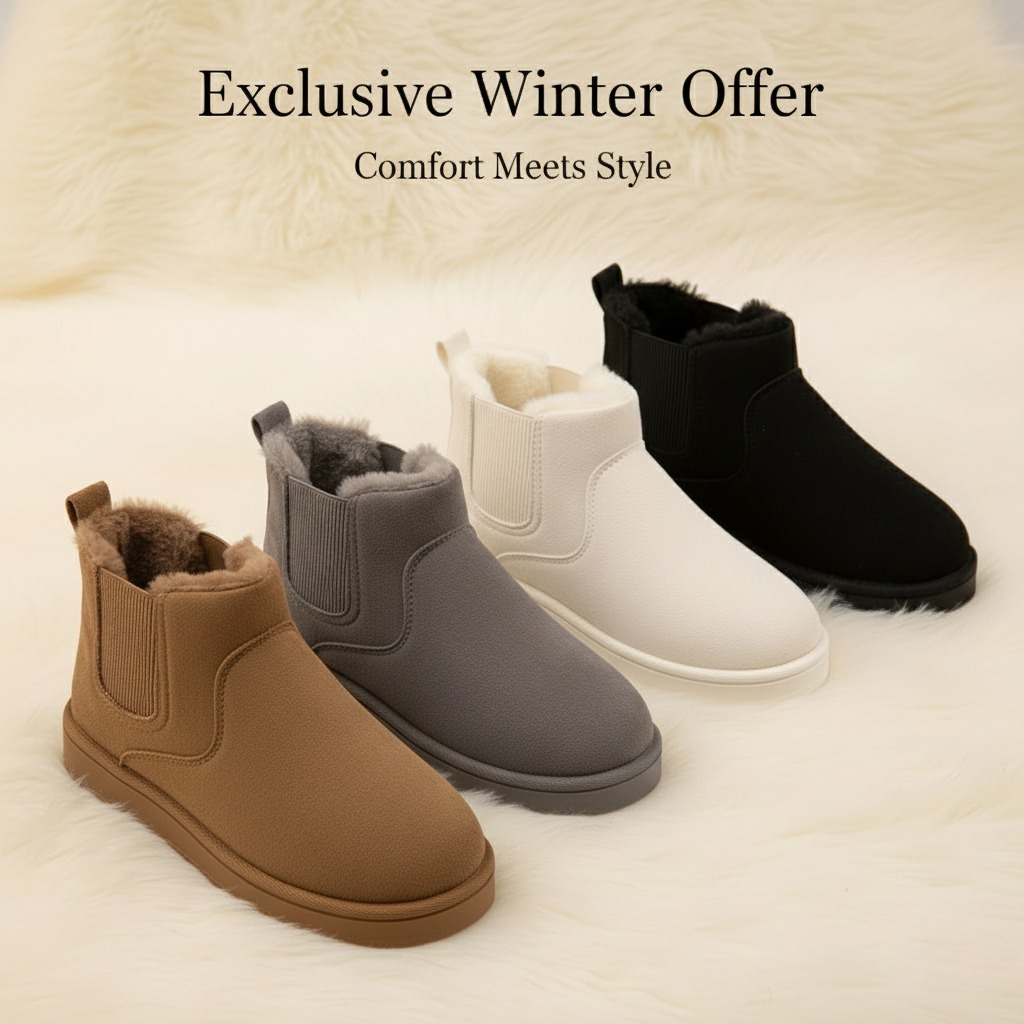 Women's Cozy Plush Winter Boots