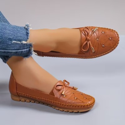 Ladies Casual Flat Penny-loafer