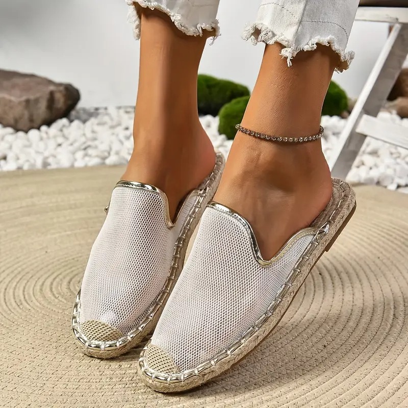 Women's Mesh Fishman Flat Shoes