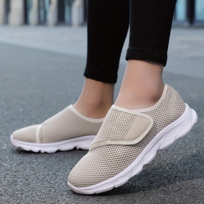 Adjustable Strap Walking Sneakers