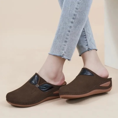 Women's Orthopedic Wedge Mules