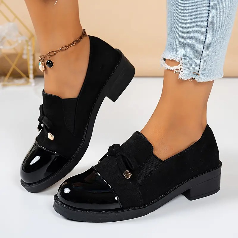 Women's Suede Velvet Loafers