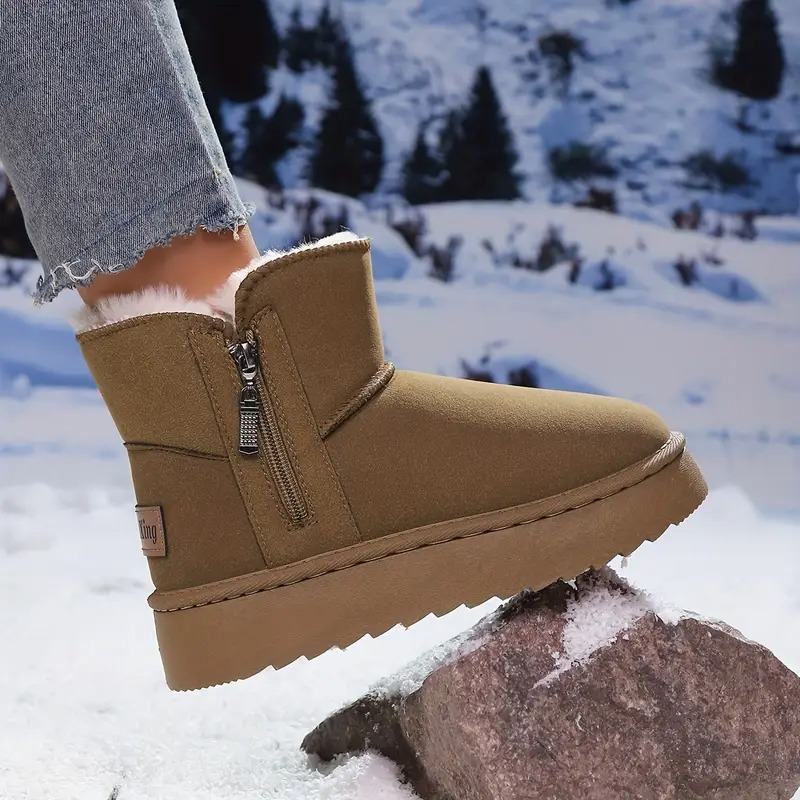 Women's Velvet Lining Snow Boots