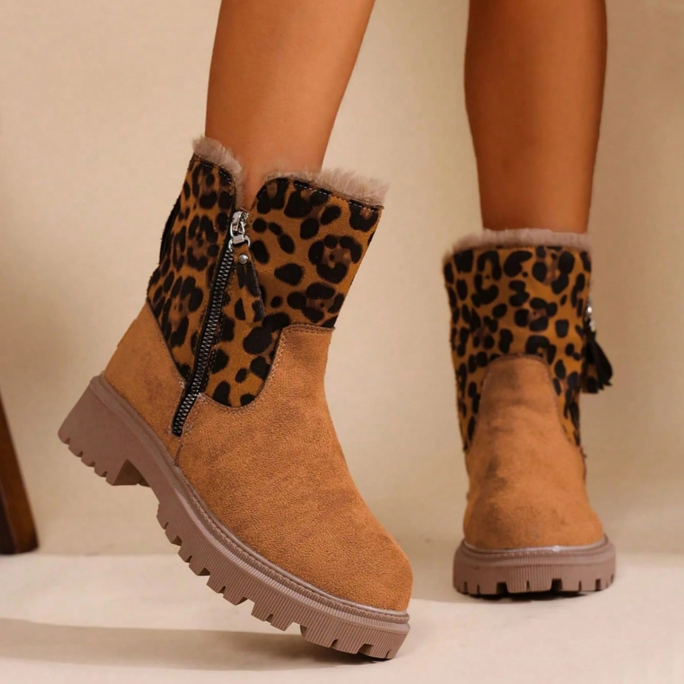 Women's Height-Increasing Snow Boots