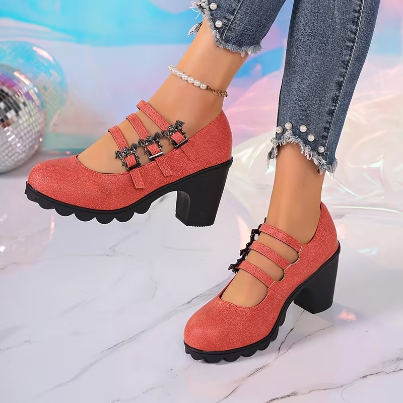 Women's Sparkling Mary Jane Heels