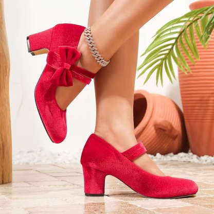 Women's Elegant Stylish Mary Jane Pumps