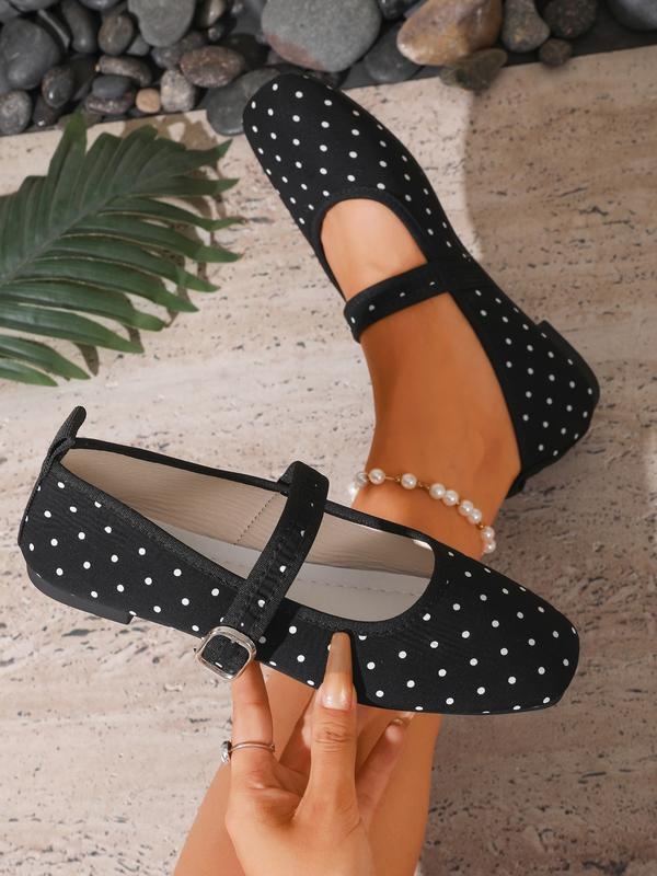 Vintage Square Toe Mary Jane Loafers
