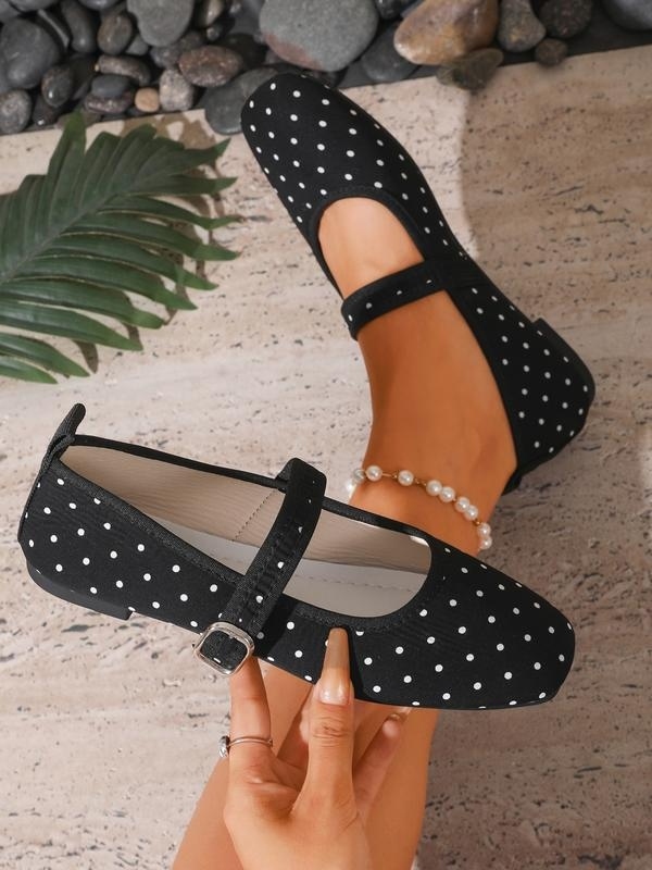 Vintage Square Toe Mary Jane Loafers