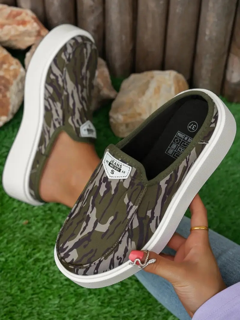 Women's Checkerboard Mules