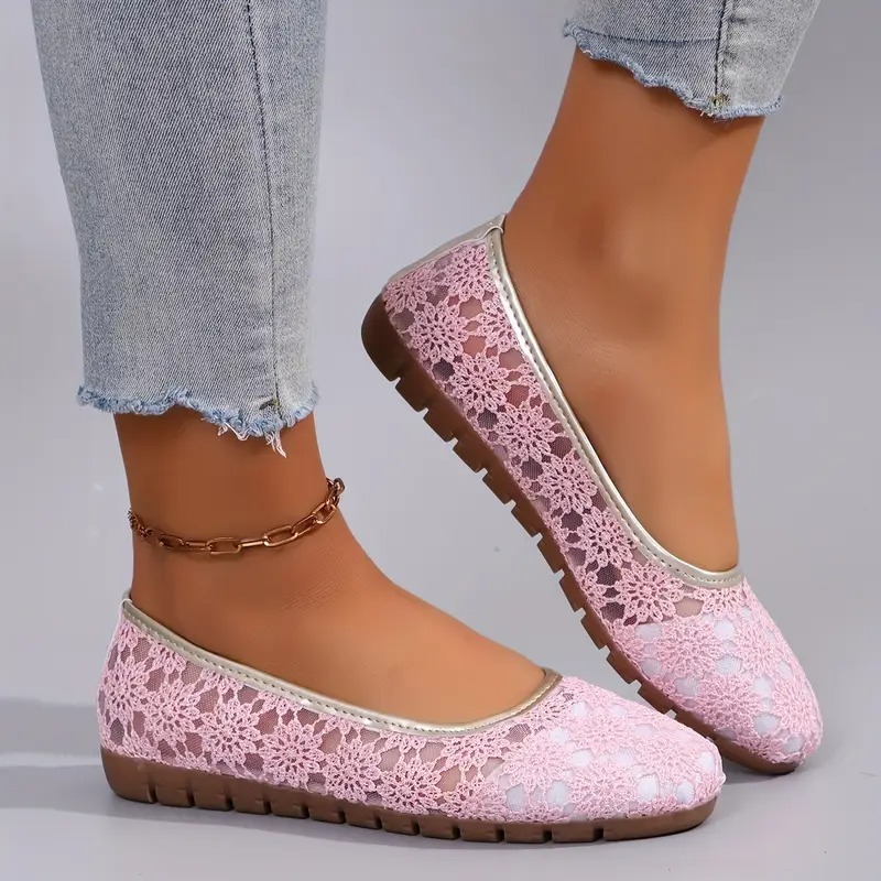 Women's Floral Lace Sandals