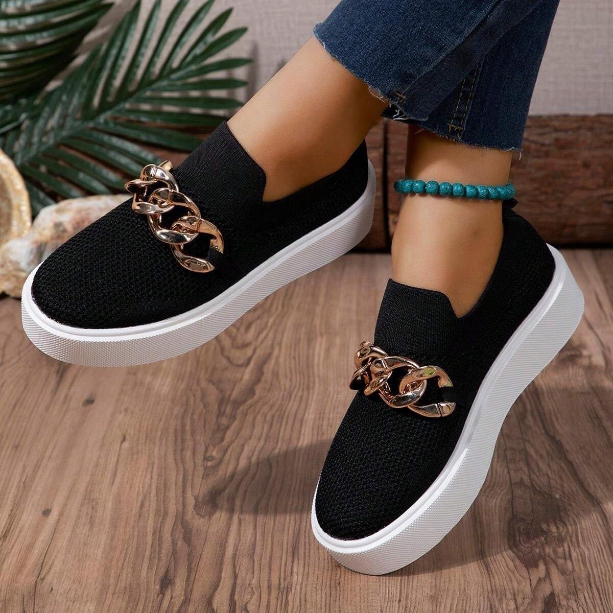 Stylish Flat Bottom Loafers