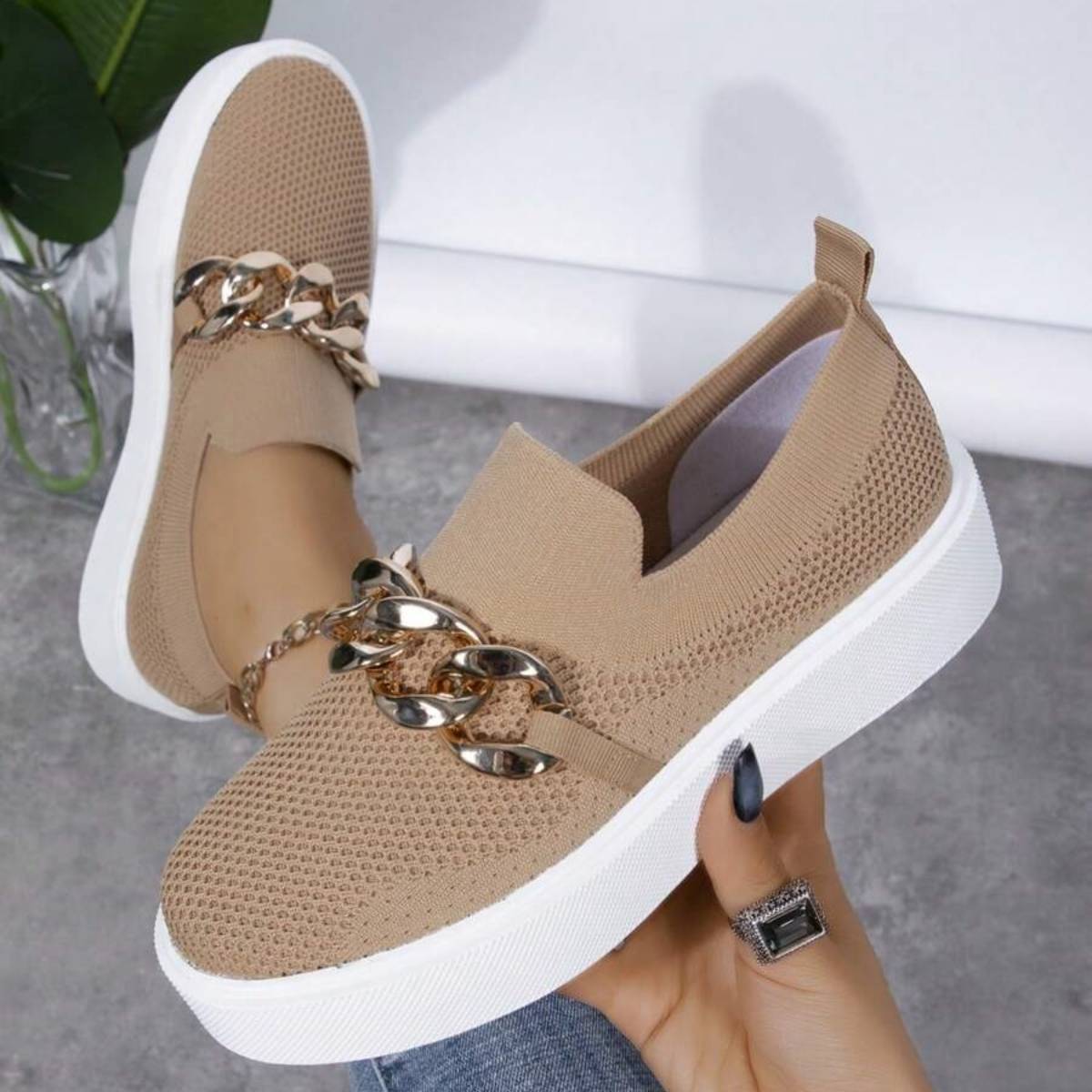 Stylish Flat Bottom Loafers