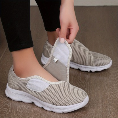Adjustable Strap Walking Sneakers