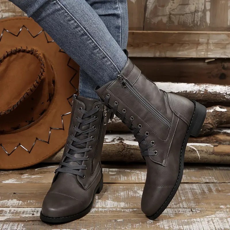 Women's Elegant Mid-Calf Boots