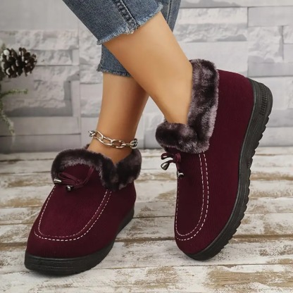 Women's Cozy Fleece-Lined Ankle Boots