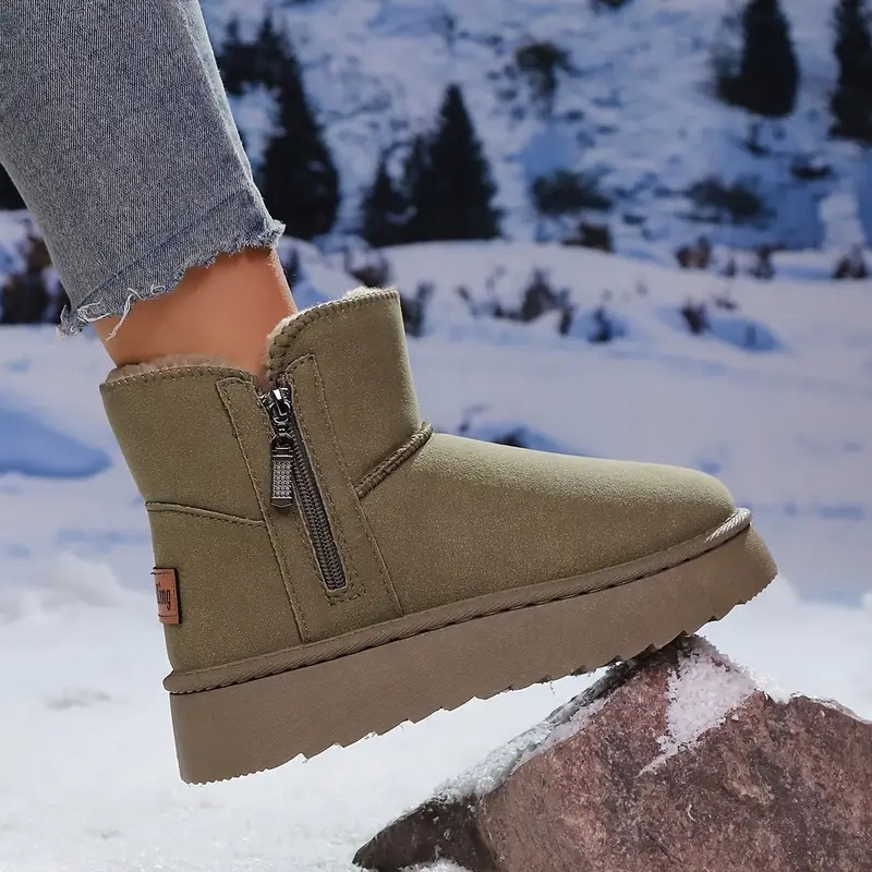 Women's Velvet Lining Snow Boots