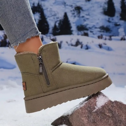 Women's Velvet Lining Snow Boots