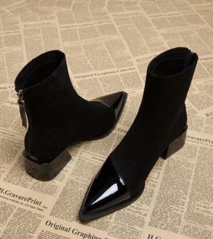 Women's Luxury Short Leather Boots