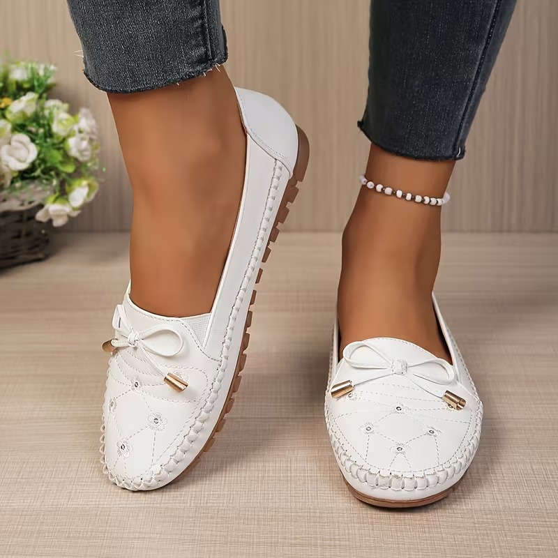 Ladies Casual Flat Penny-loafer