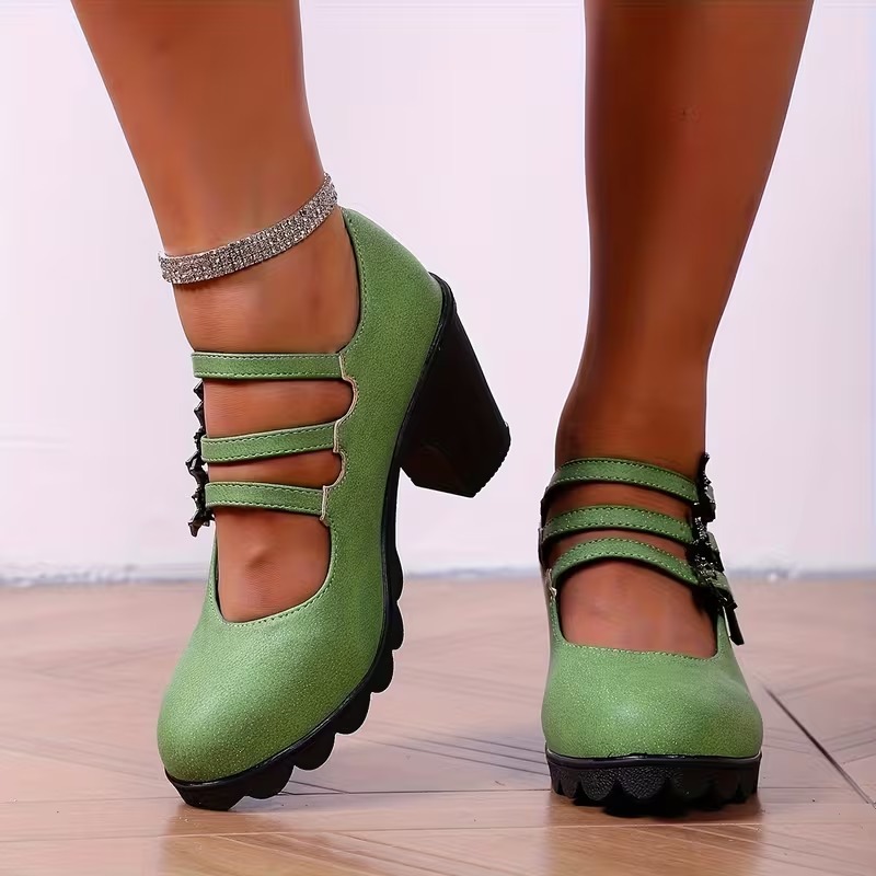 Women's Sparkling Mary Jane Heels