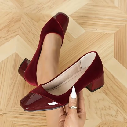 Women's Square Toe High Heels