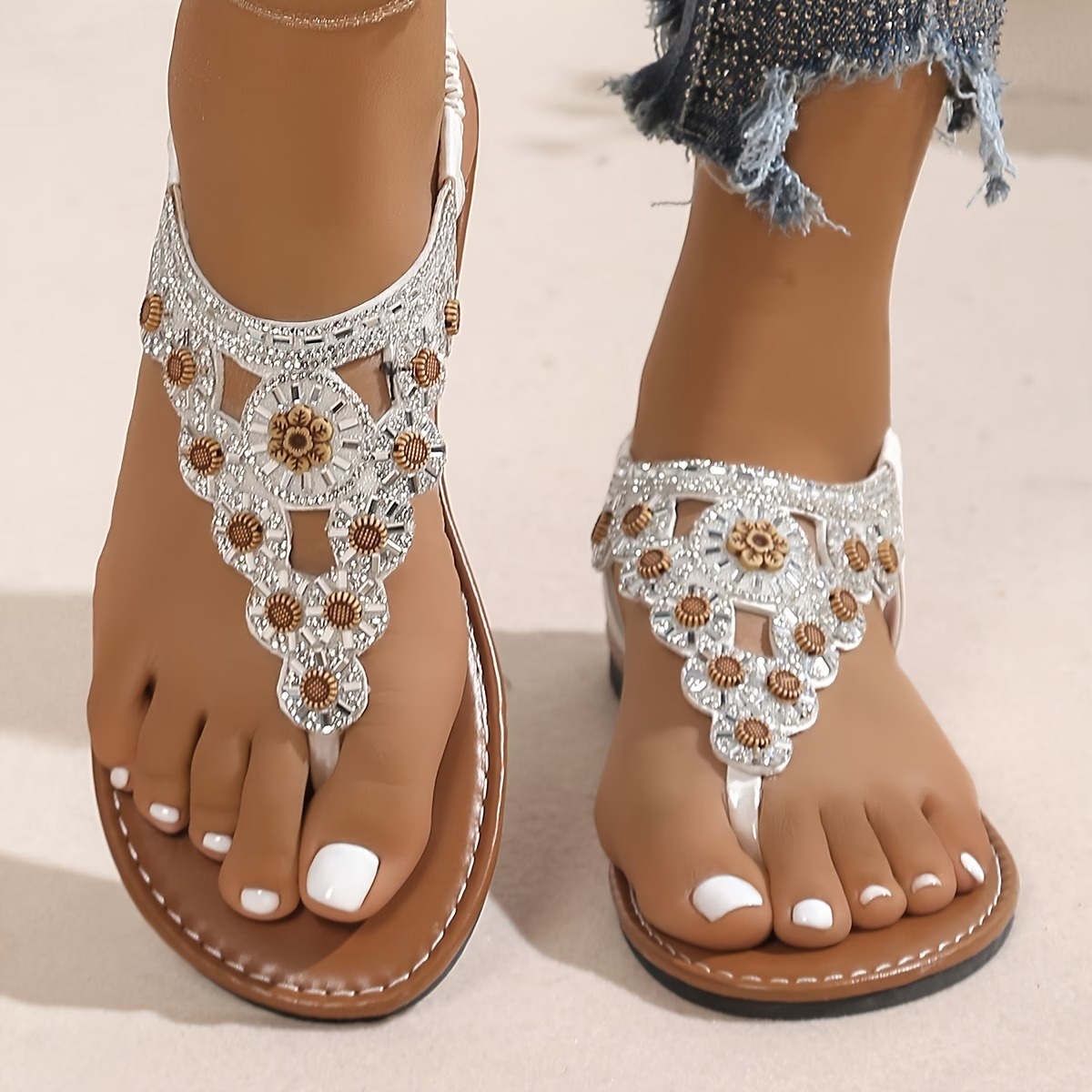 Women's Bohemian Roman Sandals