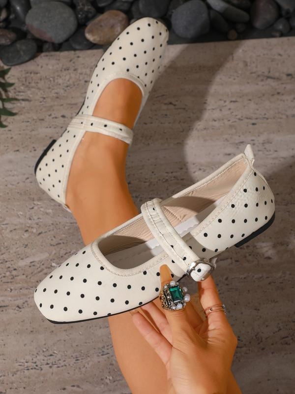 Vintage Square Toe Mary Jane Loafers