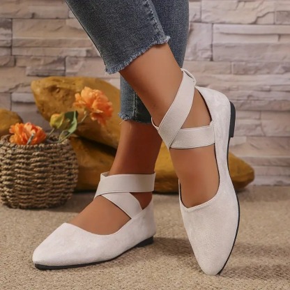 Women's Solid Color Trendy Flats
