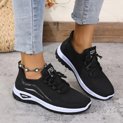Women's Casual Lace-Up Sneakers