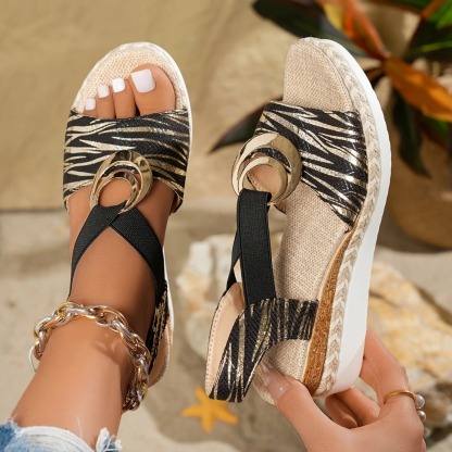 Women's Espadrille Wedge Sandals